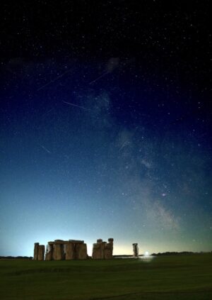 Perseid meteor shower